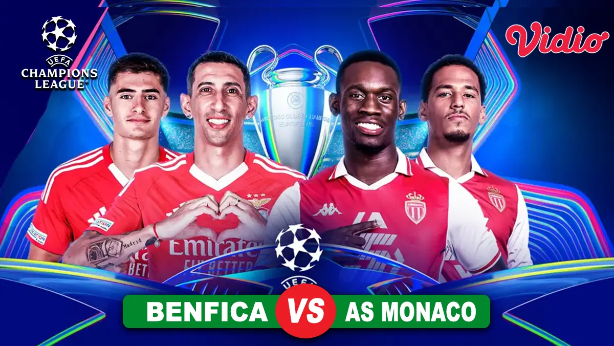 Prediksi Benfica vs AS Monaco di Leg Kedua Play-off fase gugur Liga Champions Eropa 2024-2025 19 Februari 2025