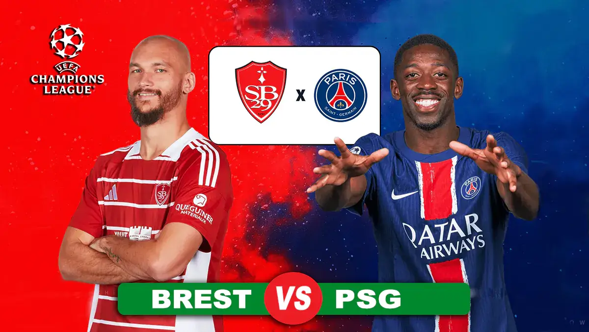 Prediksi Brest vs PSG, Leg Pertama Play-off Fase Gugur Liga Champions 2024-2025