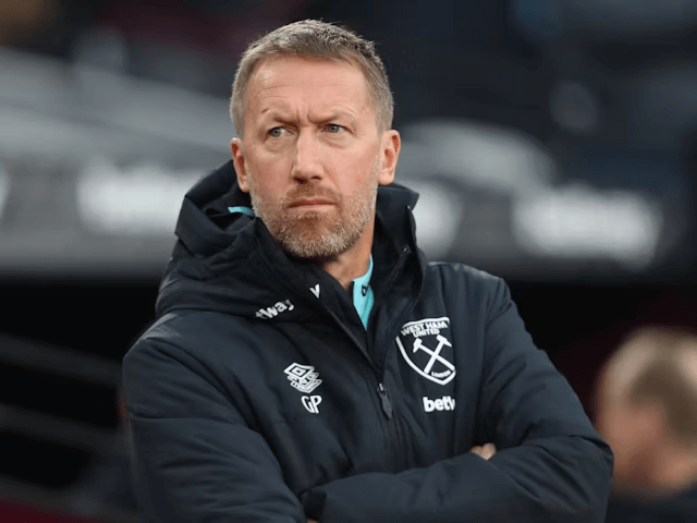 Manajer West Ham United Graham Potter pada 18 Januari 2025 (c) Imago