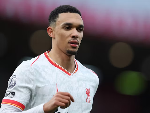 Trent Alexander-Arnold dari Liverpool difoto pada tanggal 1 Februari 2025 (c) Imago