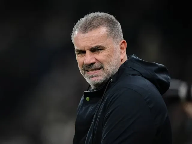 Manajer Tottenham Hotspur Ange Postecoglou difoto pada 30 Januari 2025 (c) Imago