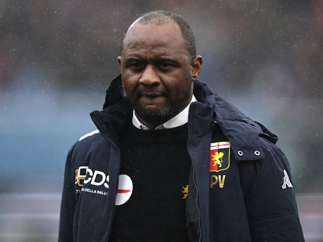 Pelatih kepala Genoa Patrick Vieira pada 24 November 2024 (c) Imago