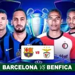 Barcelona vs Benfica di Leg 2 Babak 16 Besar Liga Champions 2024/2025