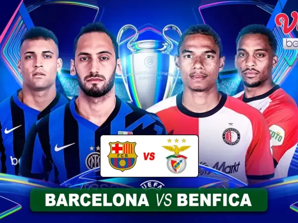 Barcelona vs Benfica di Leg 2 Babak 16 Besar Liga Champions 2024/2025