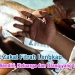 Doa Niat Zakat Fitrah Lengkap, untuk Diri Sendiri, Keluarga dan Orang yang Diwakilkan