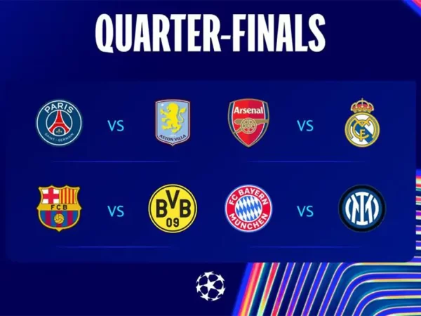 Jadwal Perempat Final Liga Champions 2024/2025, Lengkap