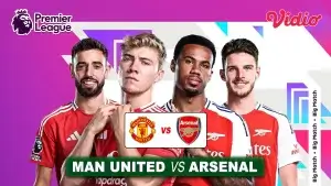 Prediksi Manchester United vs Arsenal di Pekan ke-28 Liga Inggris 2024/2025, 9 Maret 2025