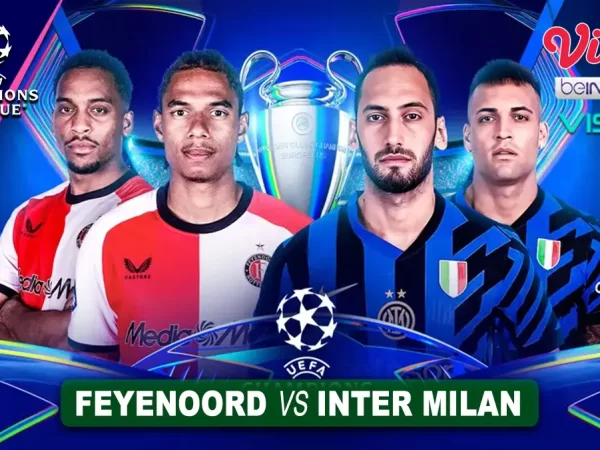 Prediksi Feyenoord vs Inter Milan di Babak 16 Liga Champions 2024/2025