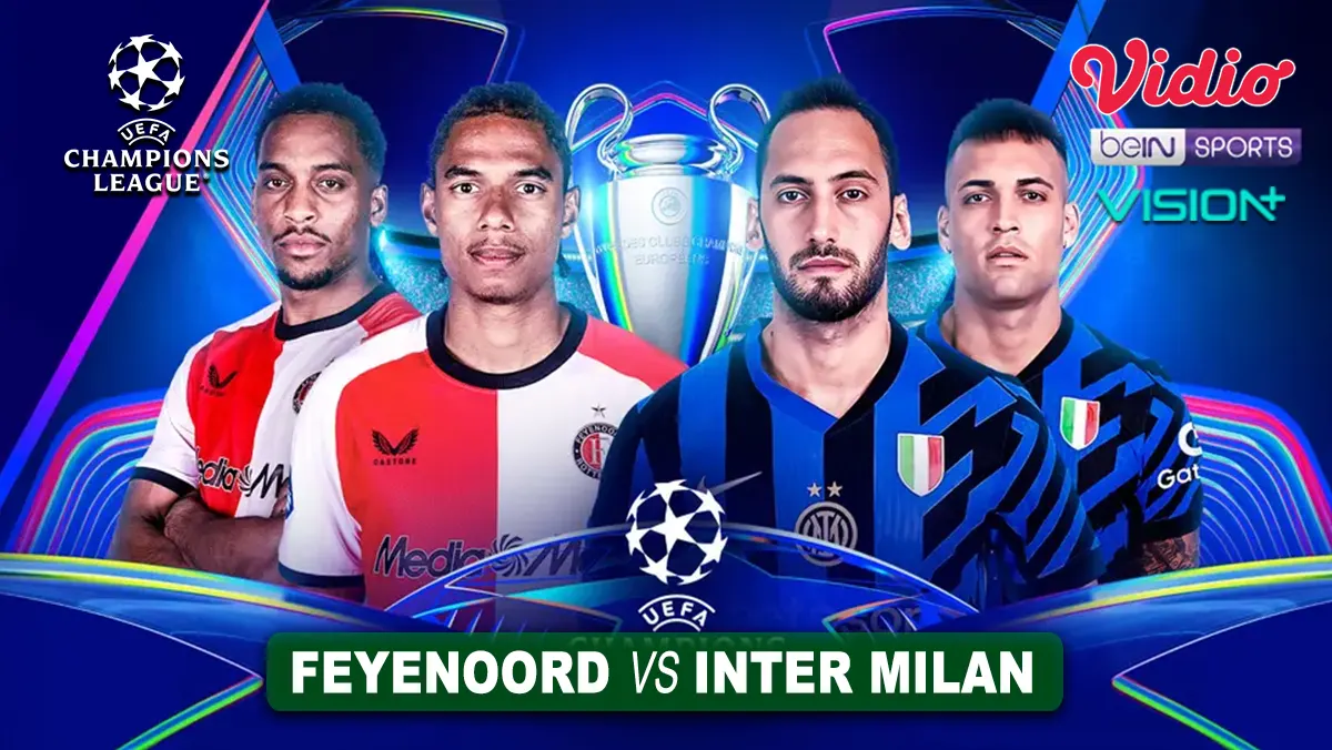 Prediksi Feyenoord vs Inter Milan di Leg 1 Babak 16 Liga Champions 2024/2025