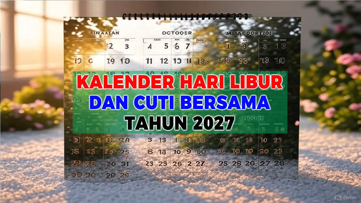 Kalender Hari Libur Nasional dan Cuti Bersama Tahun 2027