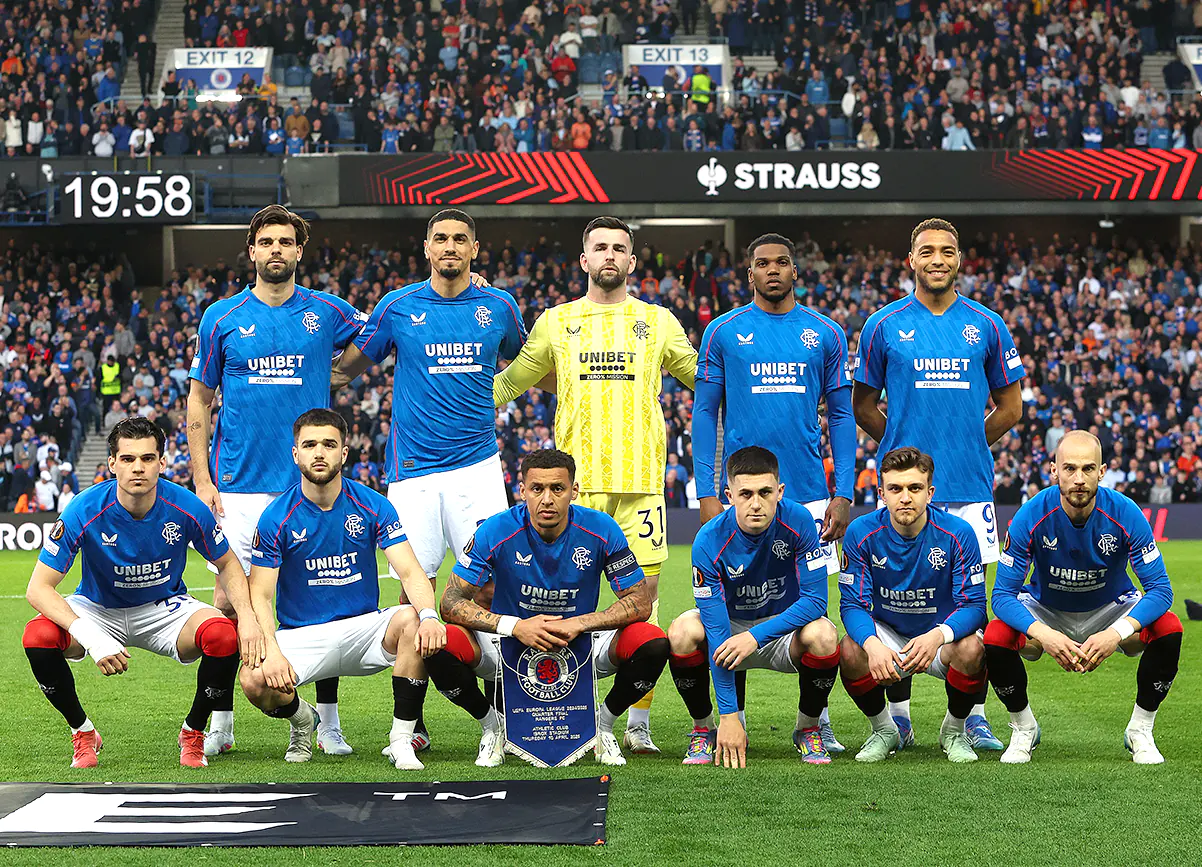 Skuad Rangers pada 11 April 2025 (c) X/Rangers Football Club @RangersFC
