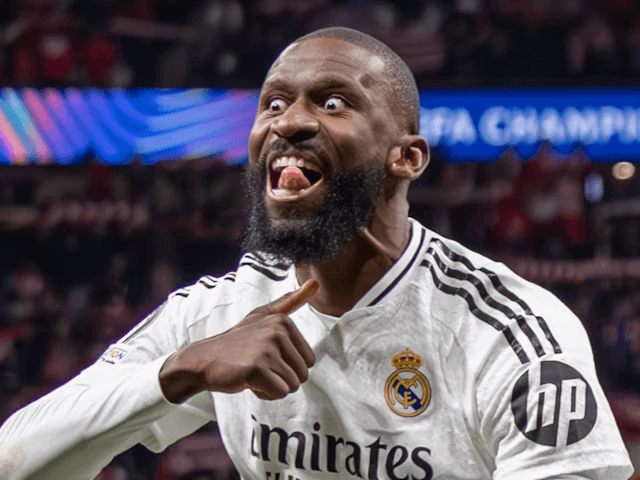 Antonio Rudiger dari Real Madrid difoto pada 13 Maret 2025 (c) Imago/Sportsmole