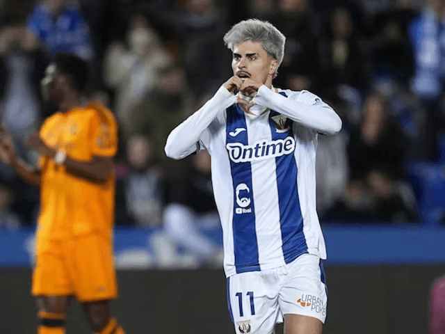 Penyerang Leganes Juan Cruz pada 5 Februari 2025 (c) Imago/Sportsmole