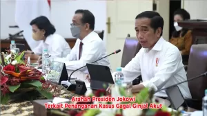 Arahan Presiden Jokowi Tentang Penanganan Kasus Gagal Ginjal Akut, Istana Bogor 24 Oktober 2022
