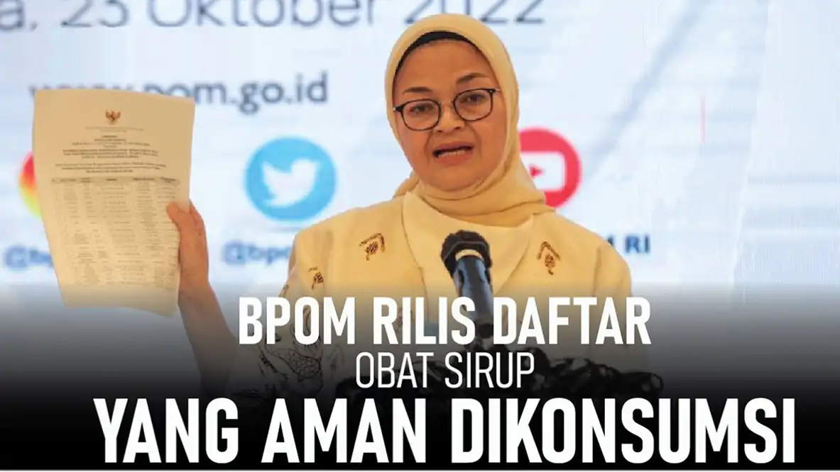 Daftar Obat Sirop Aman Dikonsumsi yang Dirilis BPOM (c) Youtube/Hidup Sehat tvOne