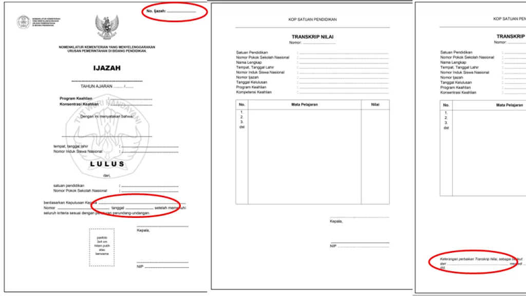 Format e-Ijazah Digital