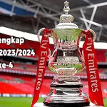 Jadwal lengkap Piala FA 2023/2024 Putaran ke-4