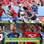 Laga Timnas Jepang Vs Kosta Rika di Grup E Piala Dunia FIFA 2022 Qatar