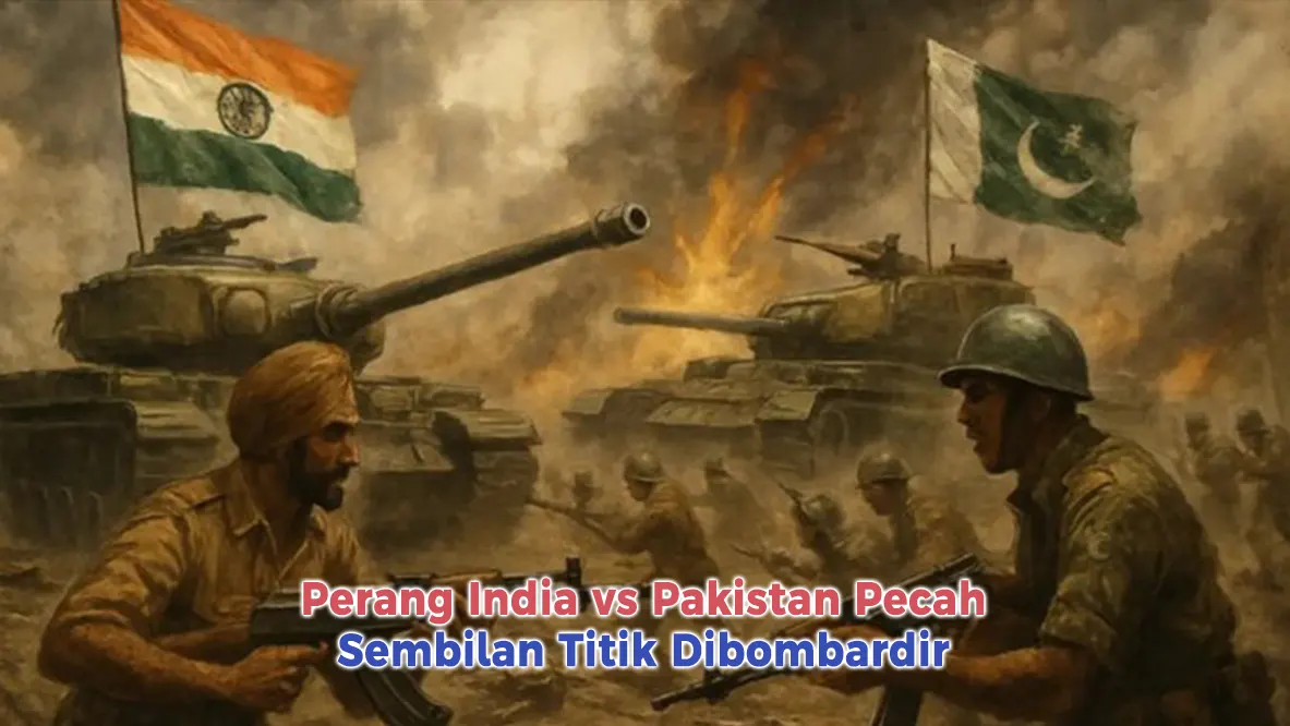 Perang India vs Pakistan Pecah, Sembilan Titik Dibombardir