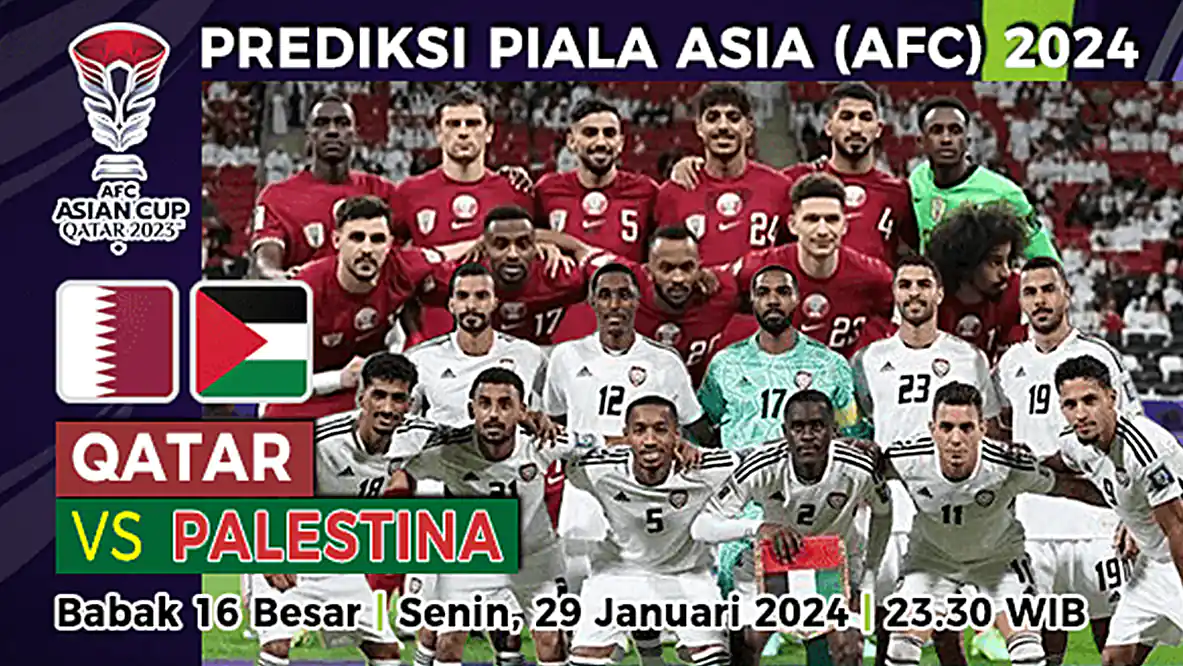 Prediksi Qatar vs Palestina di Babak 16 Besar Piala Asia 2024