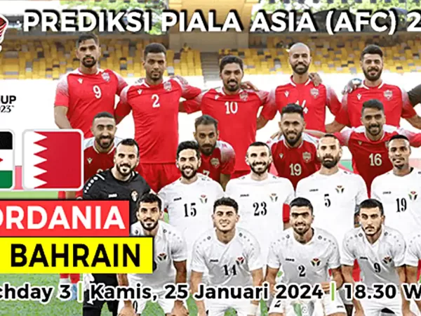 Prediksi Yordania vs Bahrain di Piala Asia 2024, 25 Januari 2024