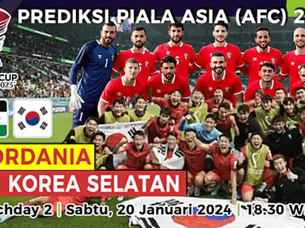 Prediksi Yordania vs Korea Selatan di Piala Asia 2024