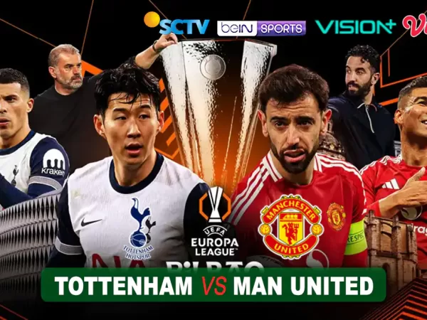 Tottenham Hotspur vs Manchester United di Final Liga Europa 2024/2025