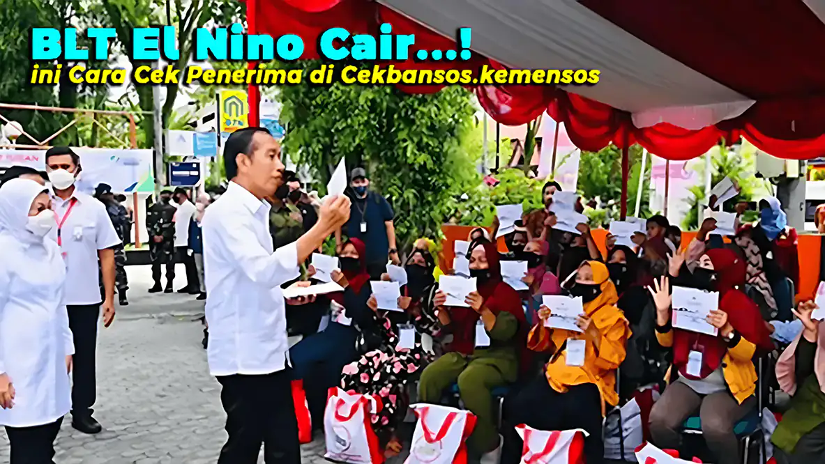 BLT El Nino Cair, ini Cara Cek Penerima di Cekbansos.kemensos