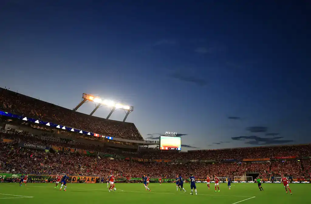 Camping World Stadium, tempat laga antara Manchester City vs Al Hilal pada babak 16 besar Piala Dunia Antarklub 2025 (c) FIFA