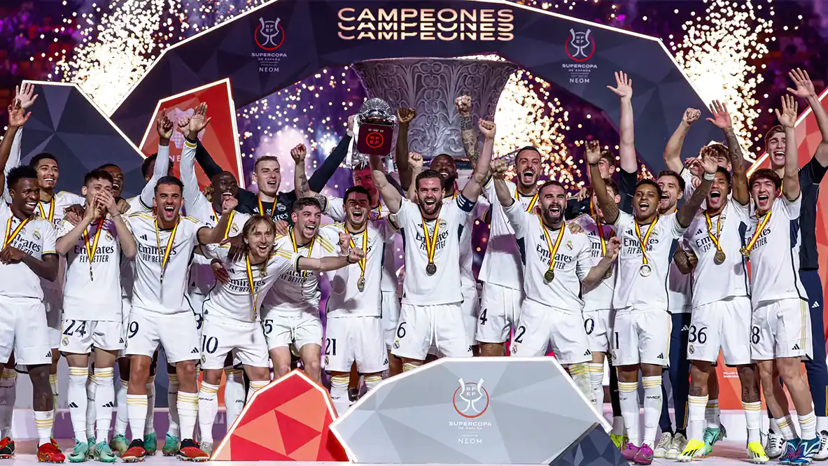 Hasil Real Madrid vs Barcelona di Final Supercopa de Espana 2023/2024