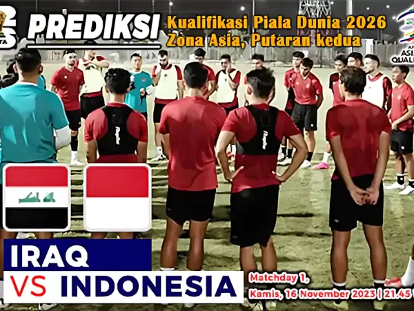 Prediksi Irak vs Indonesia di Matchday 1 Kualifikasi Piala Dunia 2026
