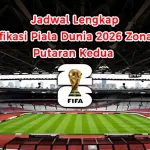 Jadwal Lengkap Kualifikasi Piala Dunia 2026 Zona Asia Putaran Kedua