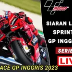Jadwal Sprint Race MotoGP Inggris 2023 Live Trans7 dan Vision+
