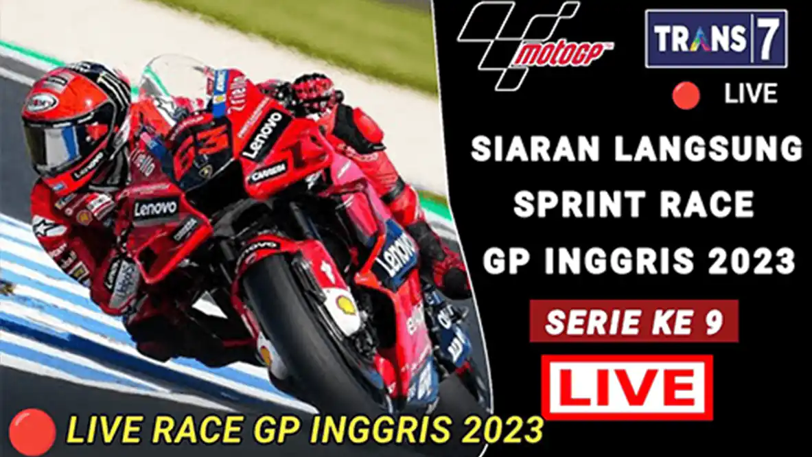 Jadwal Sprint Race MotoGP Inggris 2023 Live Trans7 dan Vision+