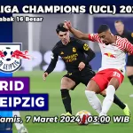 Madrid vs Leipzig di Leg 2 Babak 16 Besar Liga Champions 2023/2024