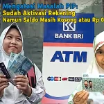 Mengatasi Masalah PIP: Sudah Aktivasi Rekening Namun Saldo Masih Kosong atau Rp 0