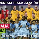 Prediksi Australia vs India di Piala Asia 2023, 13 Januari 2024