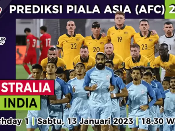 Prediksi Australia vs India di Piala Asia 2023, 13 Januari 2024