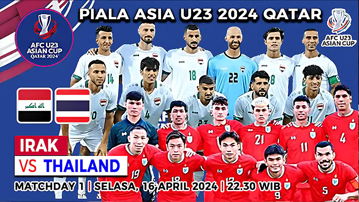 Prediksi Irak vs Thailand di Matchday 1 Piala Asia U-23 2024