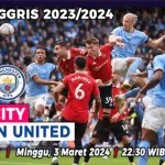 Prediksi Manchester City vs Manchester United di Pekan ke-27 Liga Inggris 2023/2024