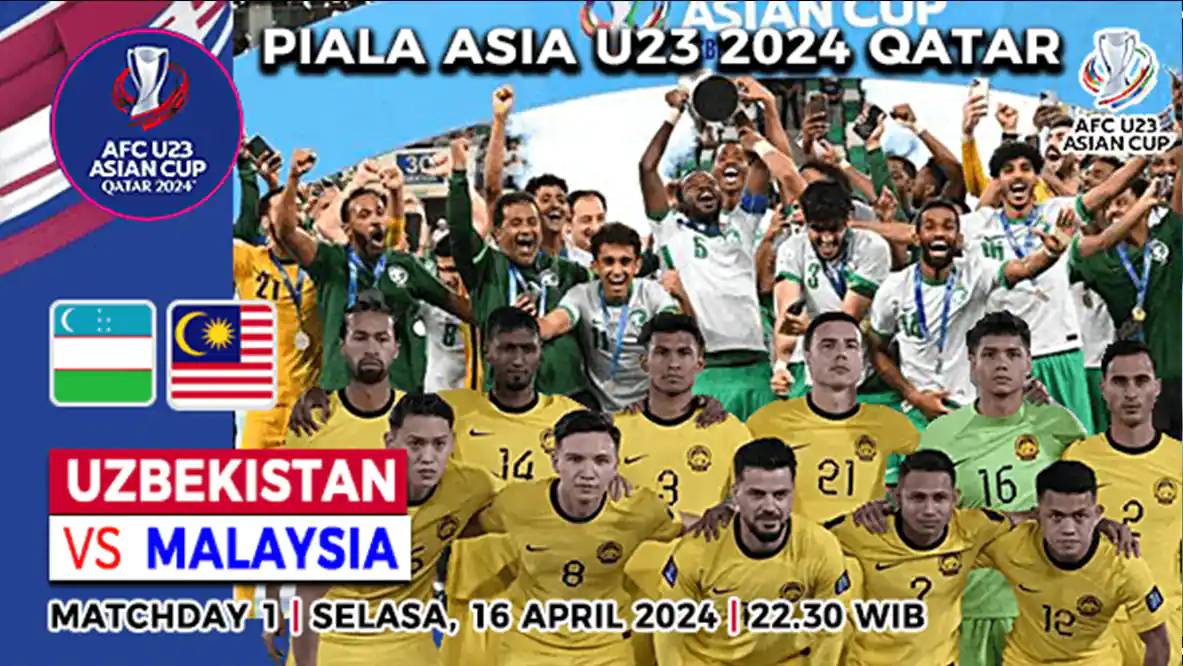 Prediksi Uzbekistan vs Malaysia di Matchday 1 Piala Asia U-23 2024