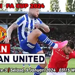 Prediksi Wigan vs Manchester United di Babak Ketiga FA Cup/Piala FA 2023/2024