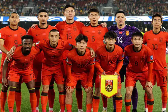 Skuad China Terbaru