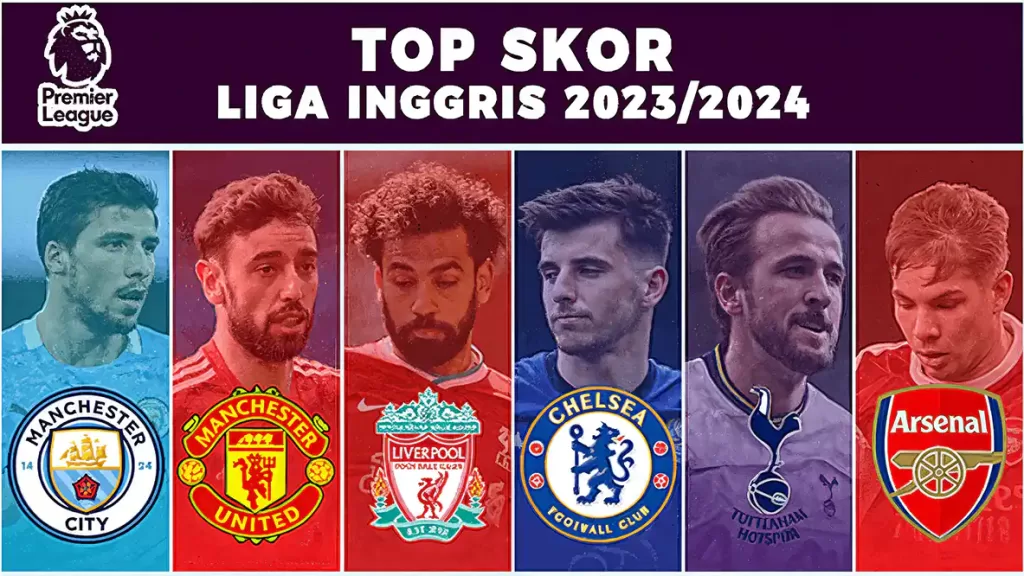 Top Skor Liga Inggris 2023/2024