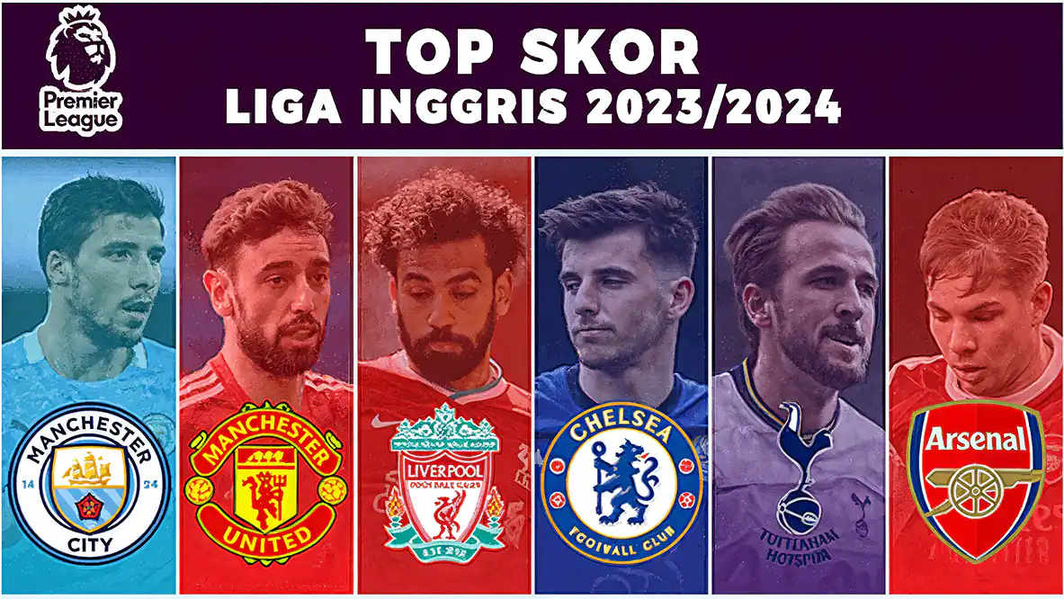 Top Skor Liga Inggris 2023/2024