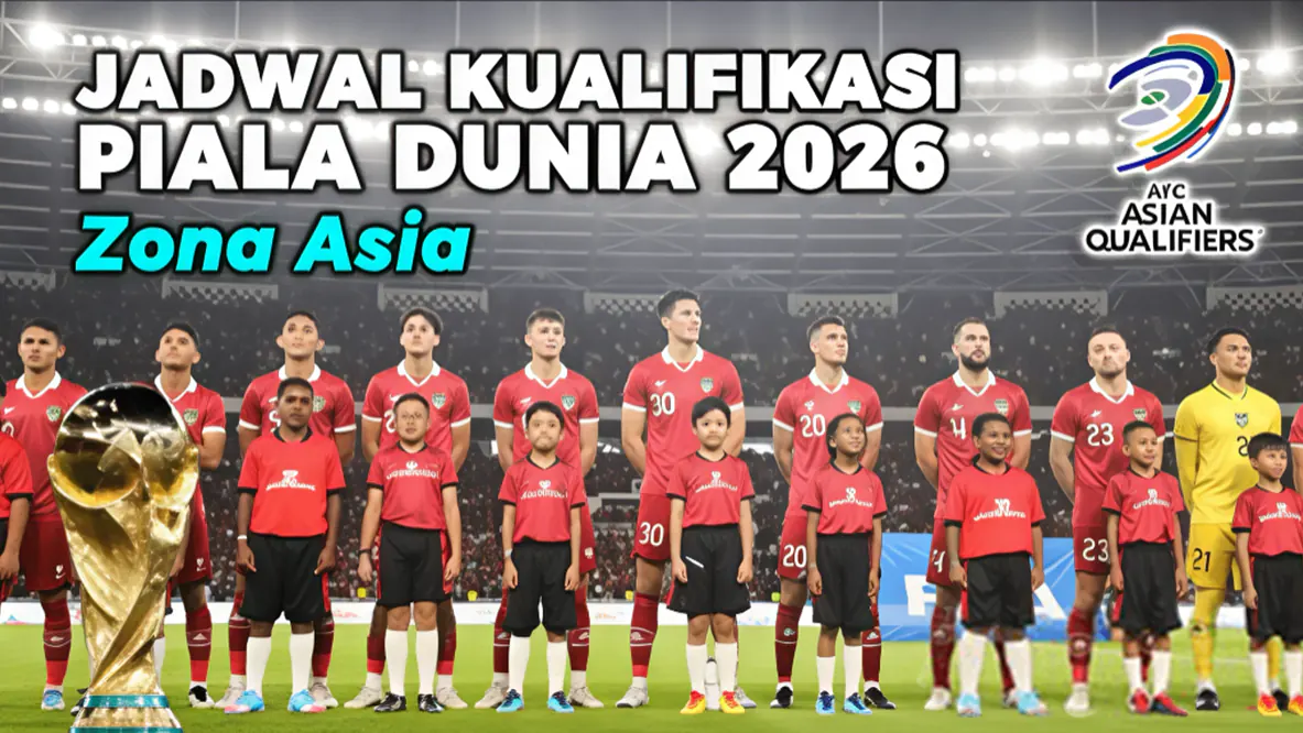 Jadwal Lengkap Babak Kualifikasi Piala Dunia 2026 Zona Asia