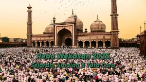 Rebo Wekasan 2025: Sejarah, Amalan & Tata Cara
