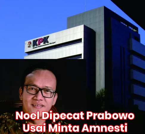 Noel Dipecat Prabowo Usai Minta Amnesti
