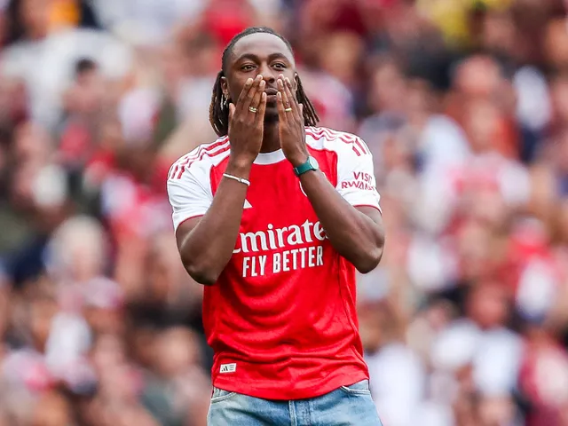 Foto Eberechi Eze dari Arsenal pada 23 Agustus 2025 (c) Sportsmole.co.uk.