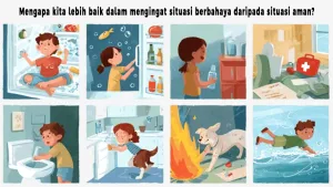 Mengapa kita lebih baik dalam mengingat situasi berbahaya daripada situasi aman